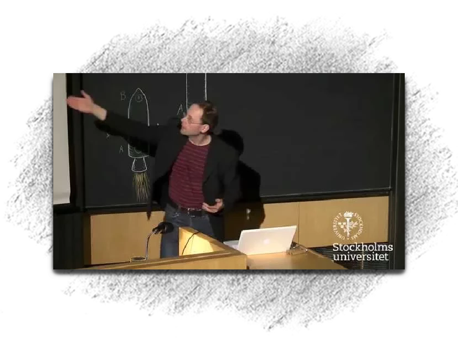 Föreläsning om relativitetsteori