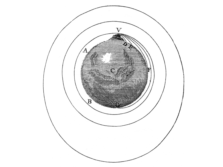 Newtons låtsasmåne